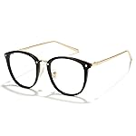 Cyxus Blue Light Glasses for Woman, Reduce Eye Strain Ideal for Office Working, Studying Ultra-Light TR90 for All-Day Comfort