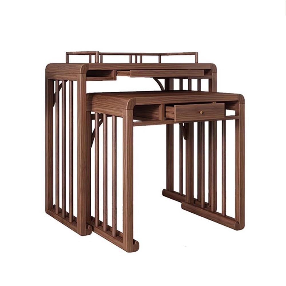 RUNZE765Z Cabinet New Chinese Style with Guardrail Wealth Offering