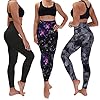 YOLIX-7-Pack-High-Waisted-Leggings-for-Women-Black-Soft-Workout-Athletic-Yoga-Leggings YOLIX 7 Pack High Waisted Leggings for Women, Black Soft Workout Athletic Yoga Leggings