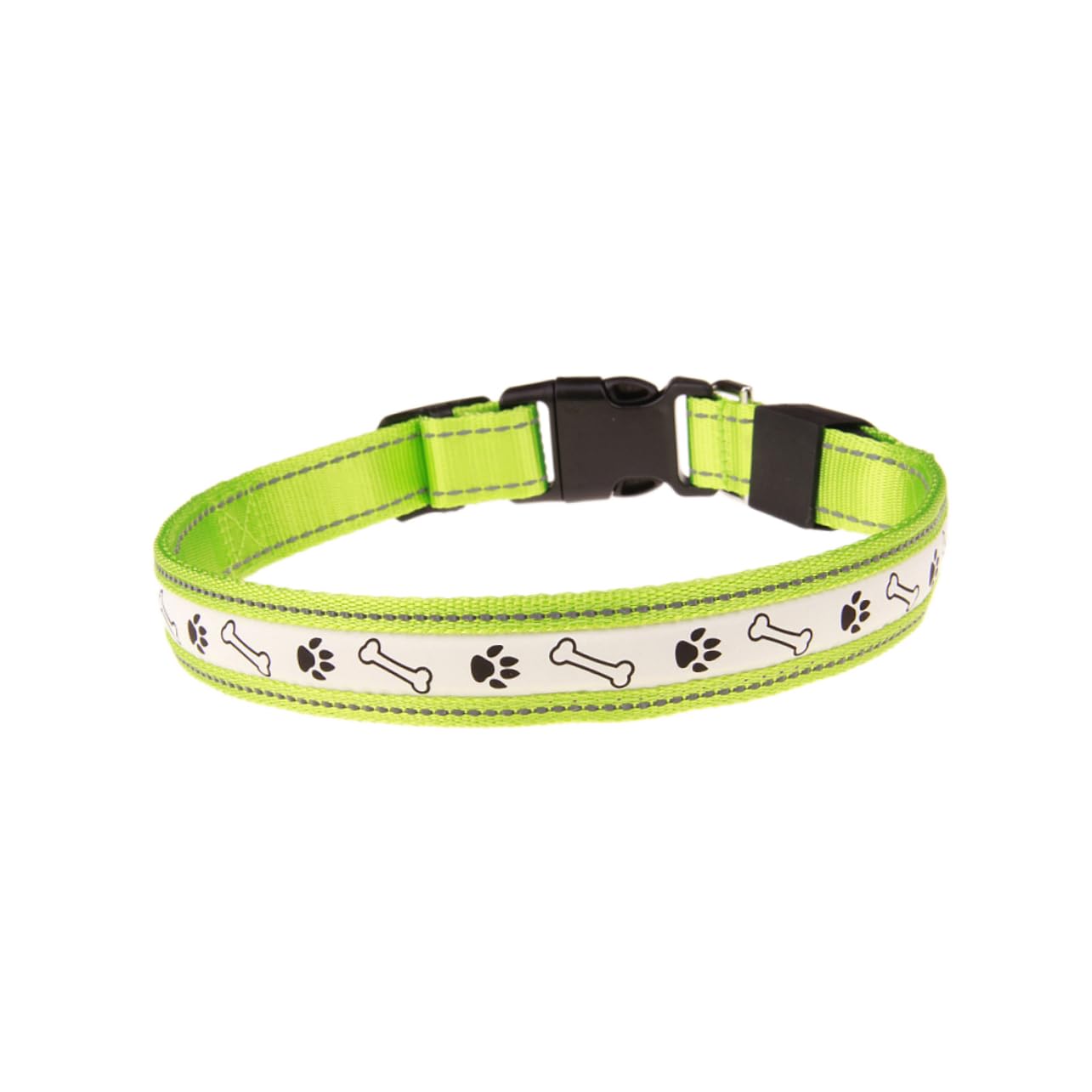 Toddmomy 2 Pièces LED Collier Pour Animaux De Compagnie Clignotant Collier Pour Animaux De Compagnie Éclairé De Circulaire Éclairé Pour