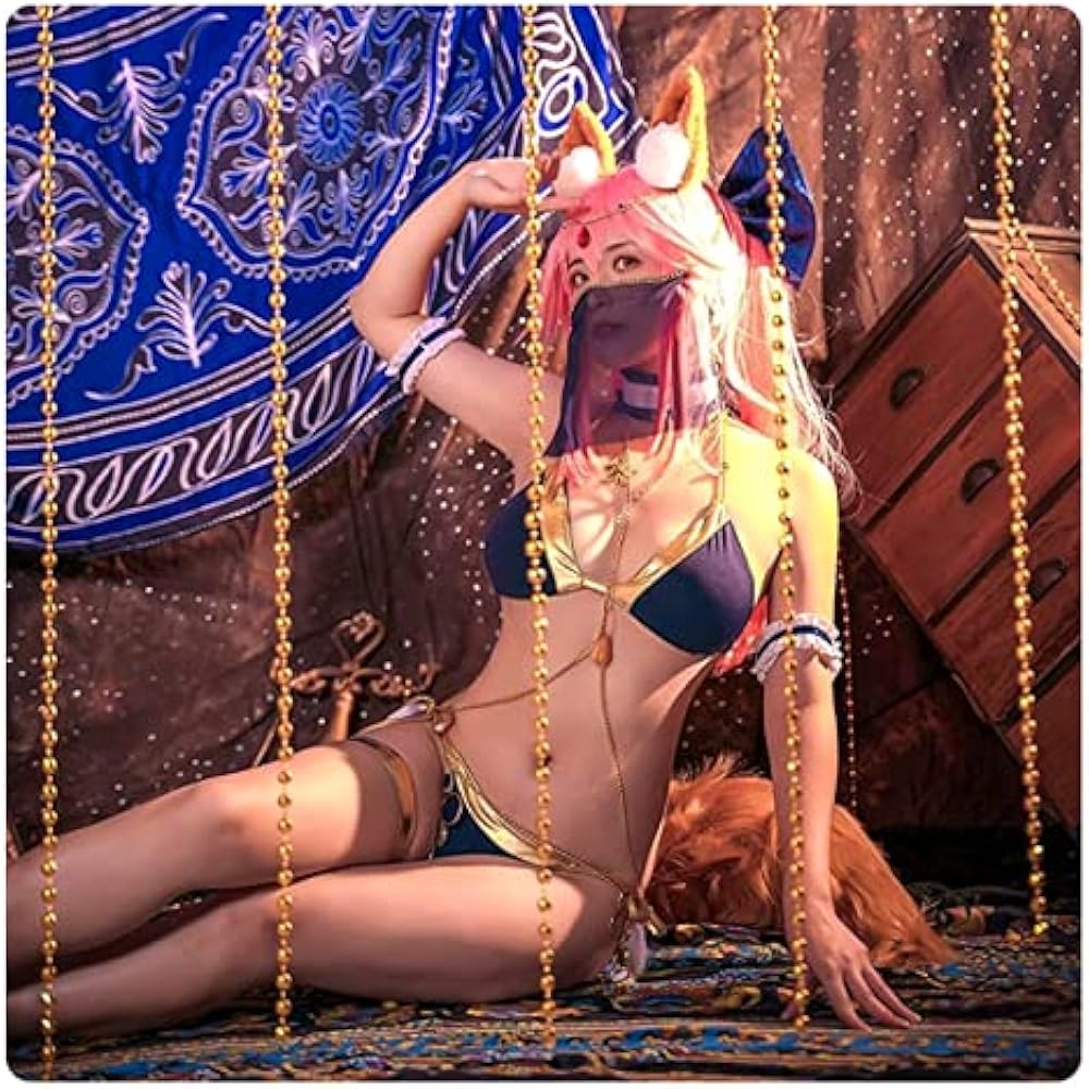 FGO コスプレ　水着　玉藻の前　玉藻サマー Amazon.co.jp: [U/D] [Cosplaymiku]玉藻の前 水着 コスプレ衣装