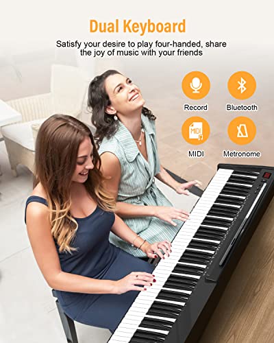 Professional 88-Key Weighted Hammer Action Digital Piano