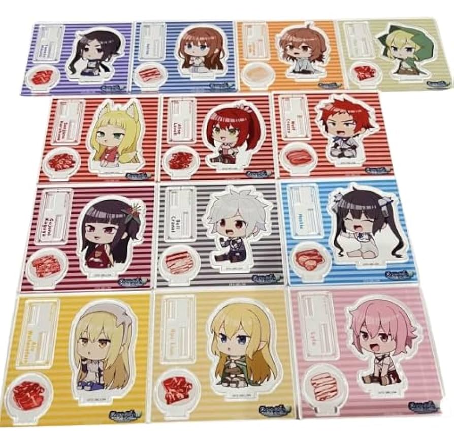 ダンまち ダンジョンに出会いを求めるのは間違っているだろうかⅣ アクリルスタンド ダンジョンに出会いを求めるのは間違っているだろうかIV_