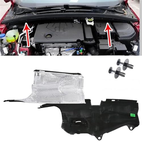Isolant capot Citroen C4 B7 thermique et phonique pour modèles 2011 à 2019