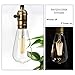 Vintage LED Edison Bulb Dimmable 8W Led Filament Light Bulb ST64 840 Lumen 3000K Soft White 75-100 Watt Incandescent Equivalent E26 Medium Base Decorative Antique Lamp for Home Bathroom Bedroom 4 Pack