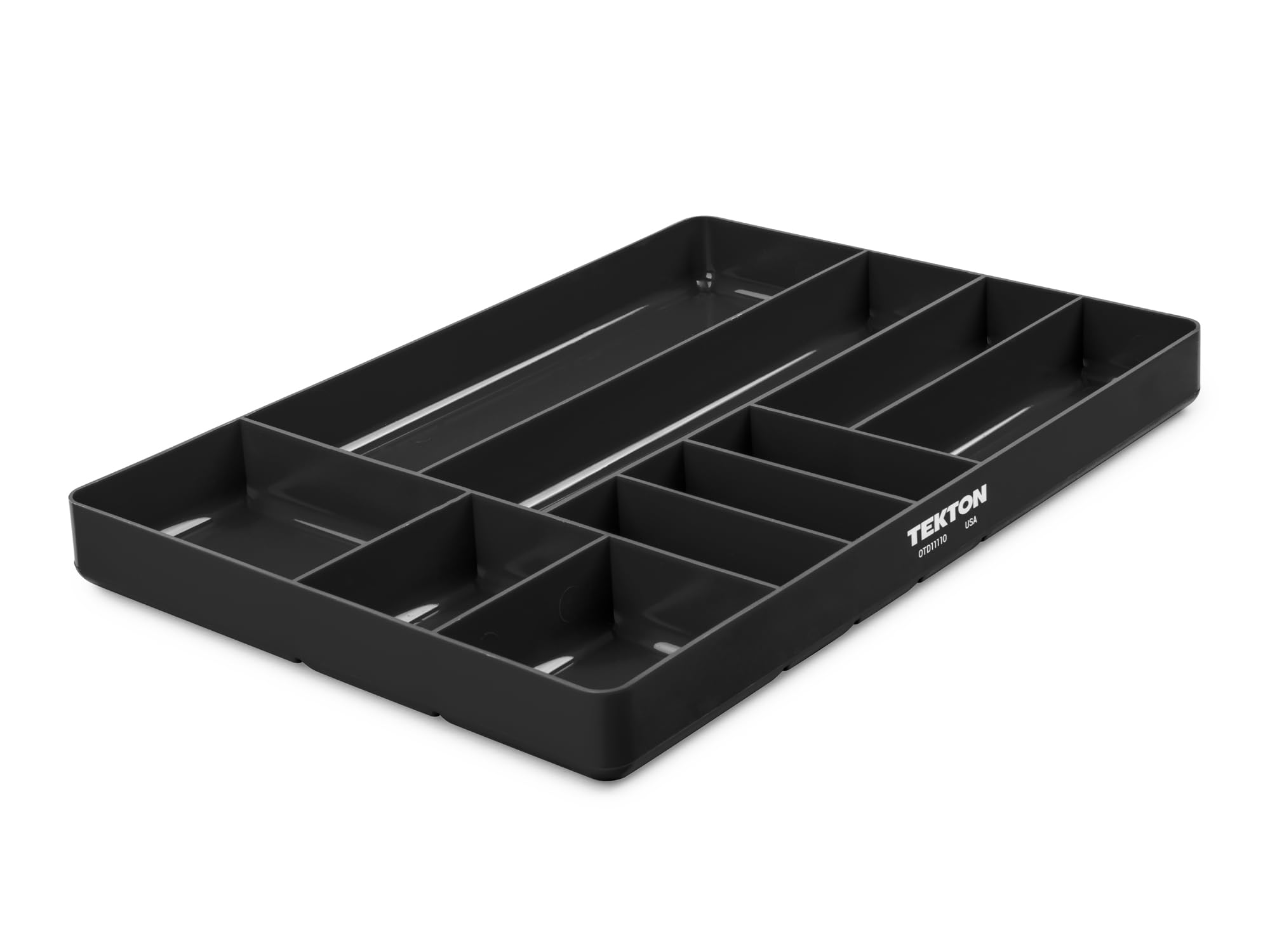 TEKTON 10-Compartment Organizer Tray (Black) | OTD11110 | Made in USA