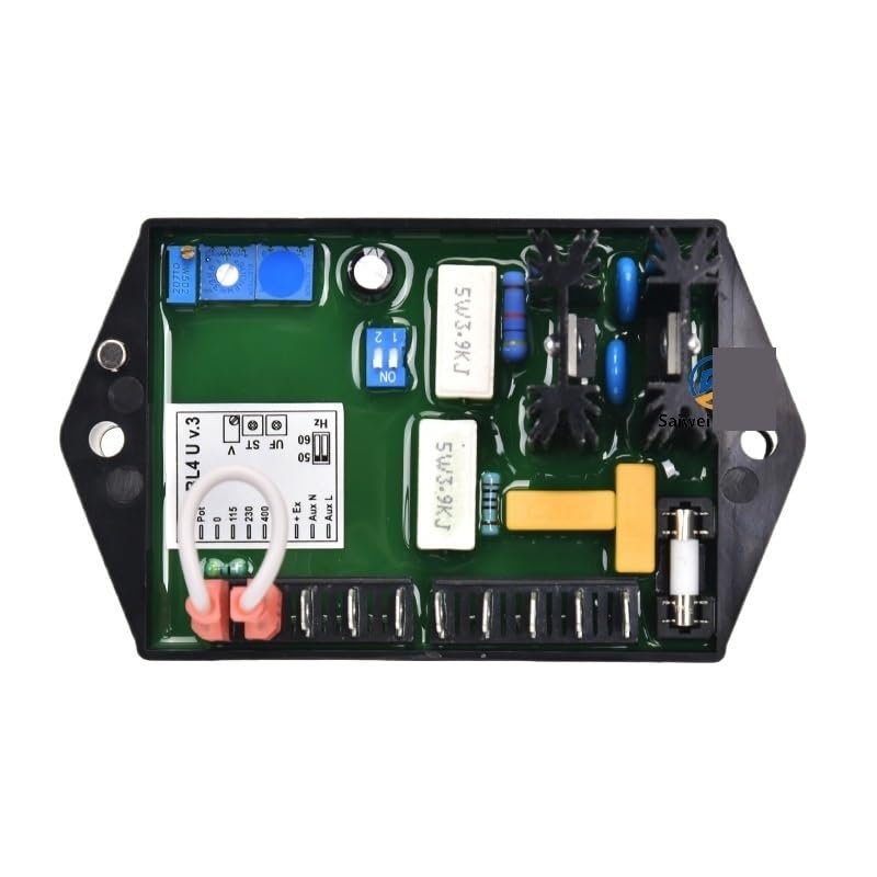 Generador AVR regulador de Voltaje estabilizador AC Tablero Control sin escobillas trifásico(Onecolor)