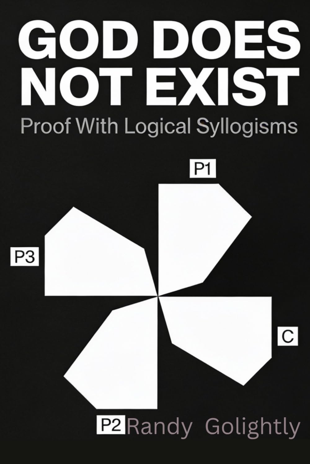 God Does Not Exist: Proof With Logical Syllogisms