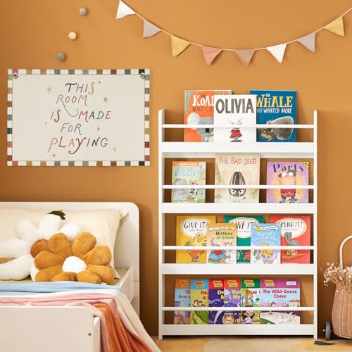 Image of XYDEG Playroom Decor Canvas Banner, Boho Nursery This Room Is Made for Playing Flag Wall Decor, Playroom Wall Hanging Flag Decorations for Kids Boy Girl Nursery Toddler Room Bedroom, 30x20 Inch