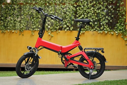 Image of Aoki Flex CR Electric Cycle | Foldable 16 Aluminum Alloy Frame | Smooth Suspension System | City Commute Efficiency | Compact Portable Design | Urban Ride Comfort | Lightweight Structure