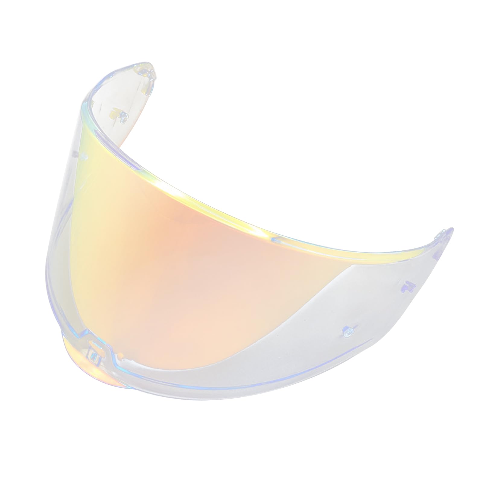 Visiera di ricambio per casco LS2 FT2 VECTOR Sedici Strada 2 Strada 3 FF801 FF397 Pinlock-Ready Face Clear Red Visor Protezione UV Casco Scudo Revo Tint Ricambio (Revo Clear Red)