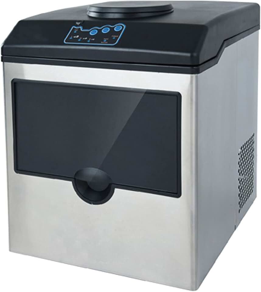 Ice Maker Machine Self Cleaning Ice Makers Countertop Nugget Low Noise Portable Easy to Use - Ideal for Home/Kitchen/Office/Restaurant/Bar/Coffee Shop