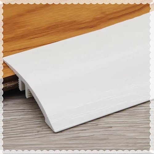 Miniatura 10 de Tira de transición de umbral de PVC de 1/2 a 4/5 pulgadas, tira de transición de piso para umbral de puerta, tira de borde de piso, tira de cubierta