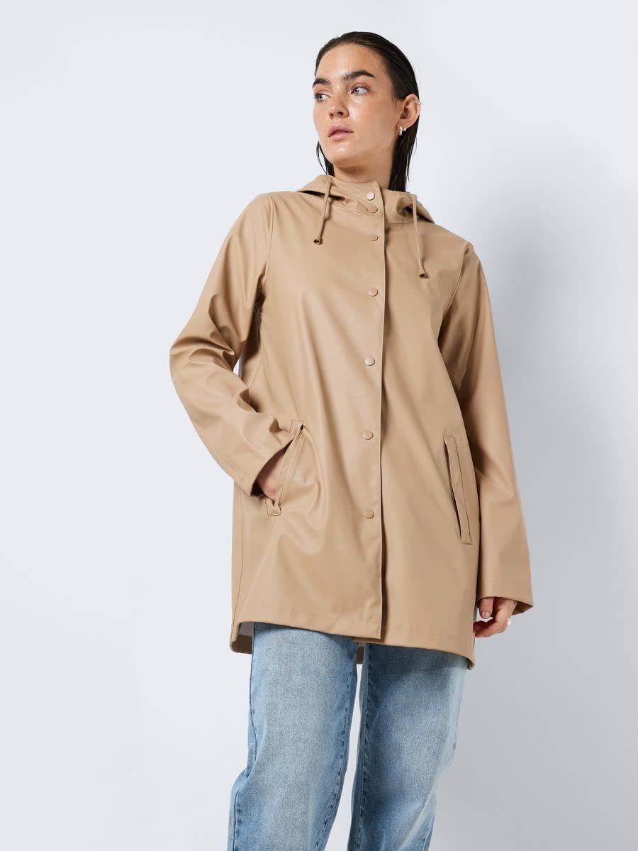 NOISY MAY Damen Nmsky L/S A-line Raincoat Noos Regenmantel
