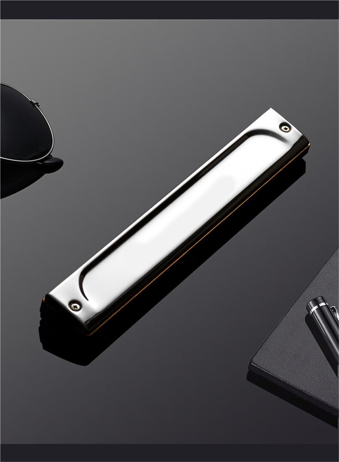 Beginner Harmonica Harmonica En Do Majeur 24 Trous Une Rangée Notes Simples Pour Adultes Débutants Et Professionnels