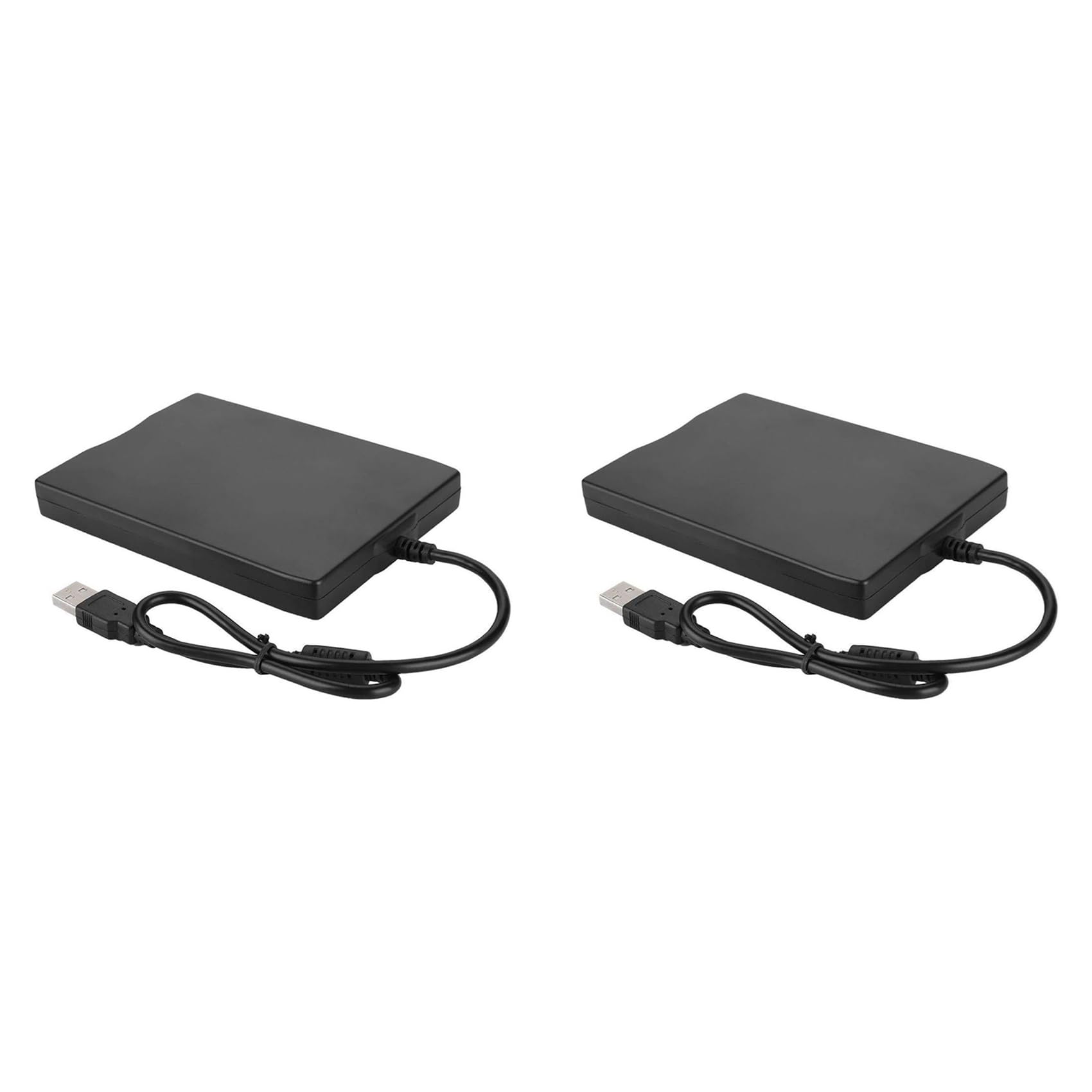 2X Lecteur de Disquette USB 3,5 Pouces Externe Portable 1,44 Mo FDD Lecteur de Disquette pour 7 8 2000 XP Vista PC Portable