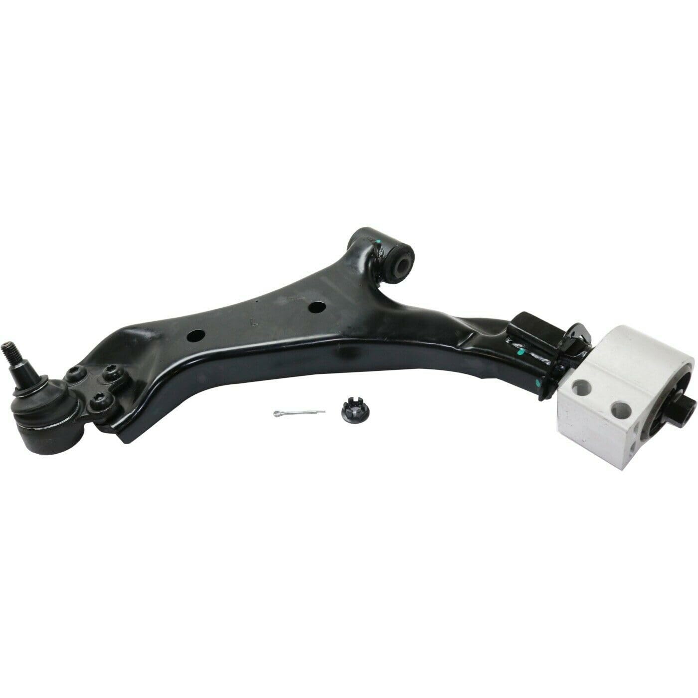 Control Arm 2pcs Front Left Driver Right Passenger Lower Side with Ball Joints Rubber Bushing Design Stamped for Chevy for GMC for Terrain 2010-2017