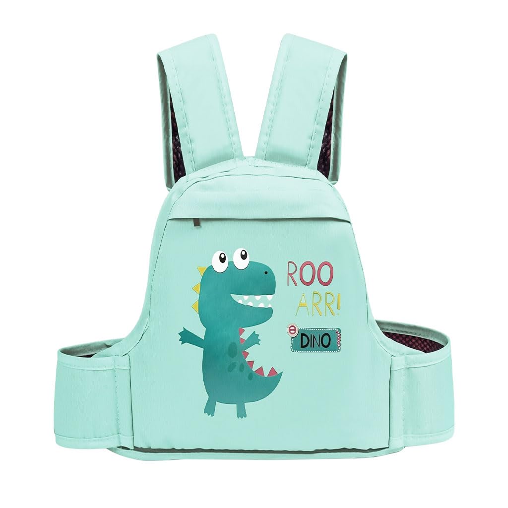 SNOWIE SOFT® Kids Safety Belt for Two Wheeler with Reflective Strips Adjustable 360° Protection Baby Belt for Bike Scooty Boys Girls 2-5 Years Packable Child Bike Safety Harness with Zipper Pocket for Riding-image-38