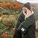 Kelty | Bestie Blanket Winter Moss Treeline - Lightweight, Cozy Large 1P Blanket - Twin
