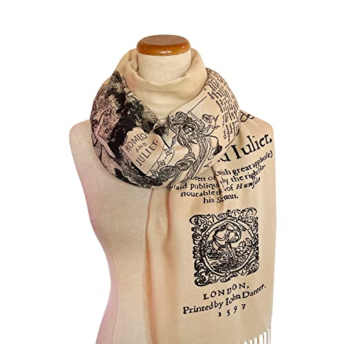 Romeo and Juliet Scarf ShawlWrap. William Shakespeare3