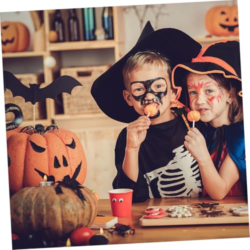 Pitillos de papel para Halloween 50 unidades miniatura 6