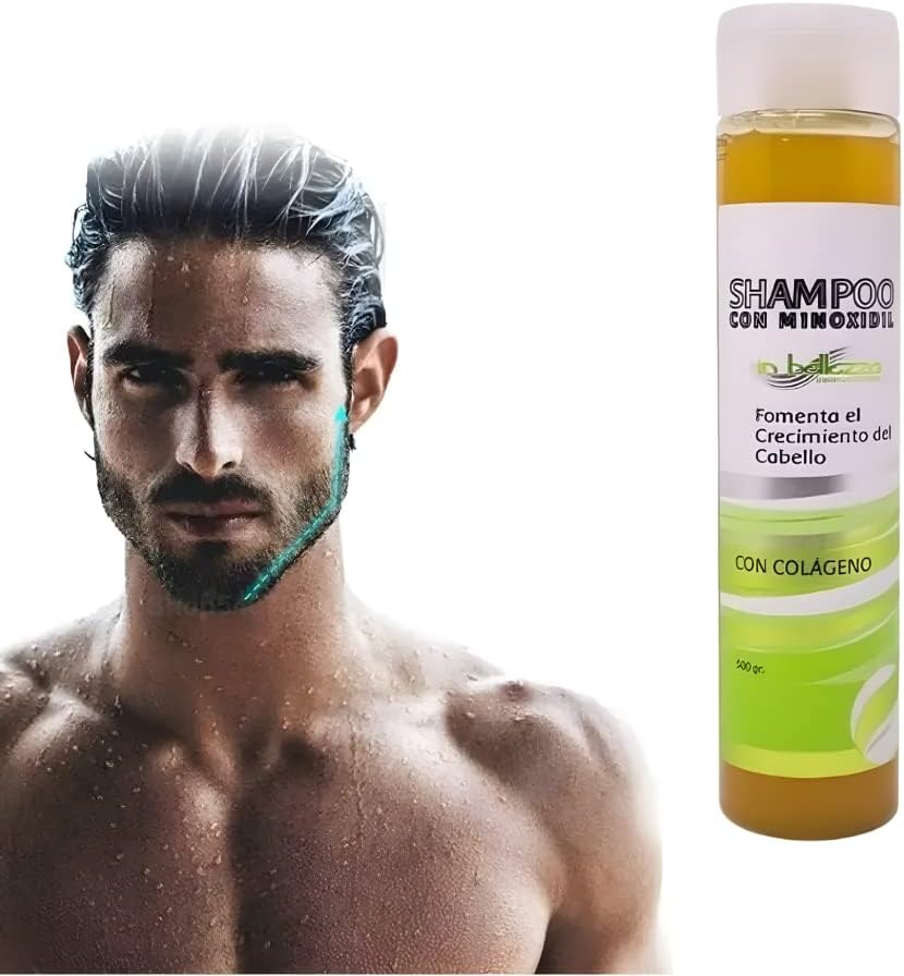 Shampoo Crecimiento Cabello Alopecia Anti Caída + 3 Activos ...