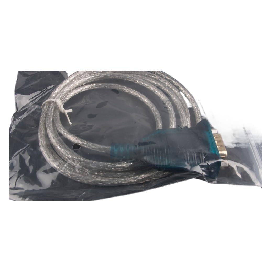 Adaptador serie USB a DB9 RS232 de 9 pines macho a puerto COM F&T>D*I Chip Computer PC Cable convertidor