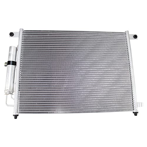 Image of TRQ A /C Condenser and Receiver Drier Assembly Compatible with 2004-2008 Chevrolet Aveo 2005-2008 Pontiac Wave