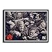 Póster De Sons of Anarchy Pegatinas De Pared De Película Impresiones De Papel De Colores Vivos con Revestimiento Blanco Imagen Clara Decoración del Hogar A166 50X60Cm (Sin Marco)