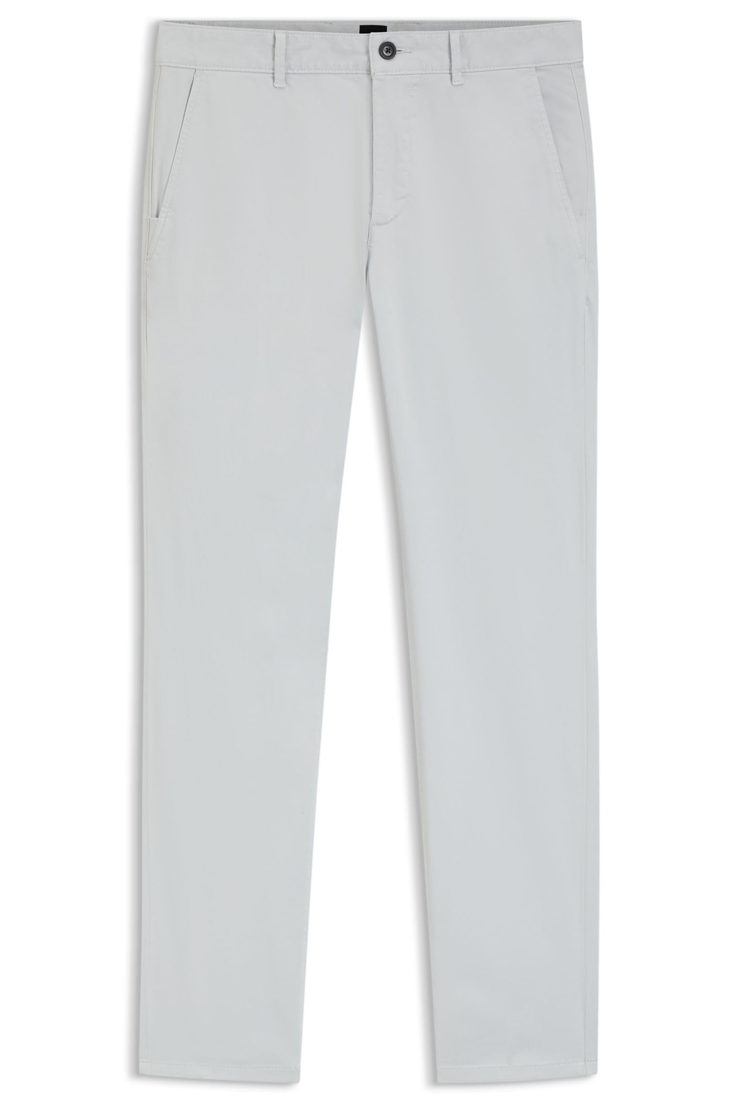 Boss Slim-fit Hose Aus Überfärbtem Elastischem Satin