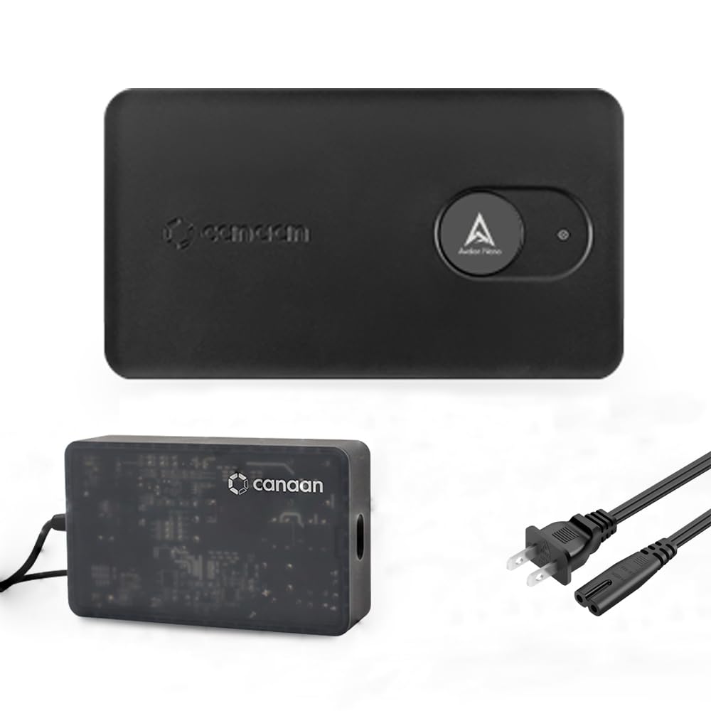 Nova mineradora portátil Avalon Nano 3S 6T Bitcoin 140W WiFi Quiet Solo  Minging Asic Home Miner inclui cabos de alimentação originais Canaan PSU e  EUA | Amazon.com.br