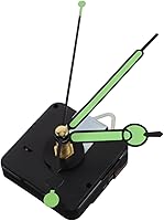Vista 9 de DOITOOL 1 juego de repuesto de mecanismo de reloj, movimiento de reloj 3D con manecillas luminosas para relojes de pared de bricolaje, pantalla