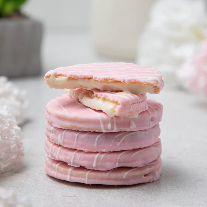 Image of NOVANOVA Strawberry Waffle Chocolates - Vegetarian, 100% Eggless | No Added Preservatives I Freshly Made - Box Of 10, 200 Gram