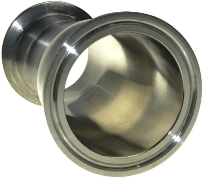 Pipe connector, Hose Connecto,Fitting Tri Clamp Ferrule Reducer Pipe Connector, for Home Garden Pipe fittings Accessories(OD 51mmX63mm)