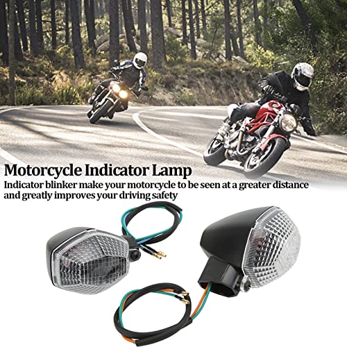 Intermitente de motocicleta luces intermitentes delanteras traseras DL 4