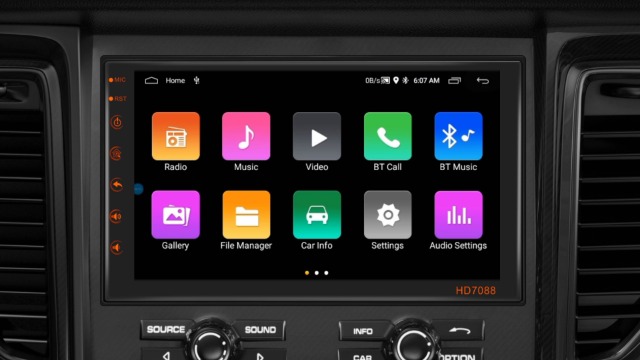2 32G] Podofo Wireless Carplay 7-Zoll Android Autoradio Doppel Din mit Bildschirm Android Auto Bluetooth FM/RDS Radio 2USB/Typ-c AHD Rückfahrkamera/Lenkradsteuerung GPS