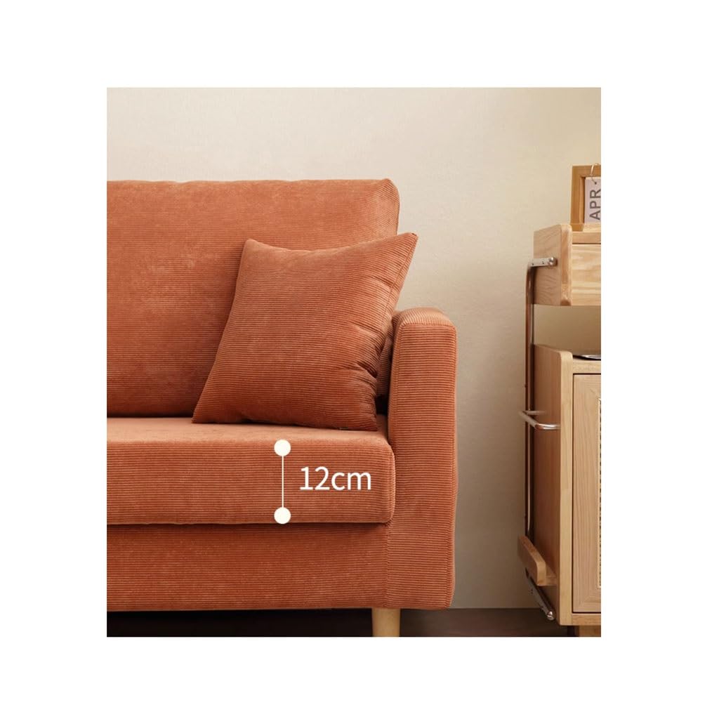 Kleine Couch, kleine Wohnung, Doppelsofa, Wohnzimmermöbel, Stoffsofa, modern, einfach, für drei Personen, kleines Sofa, kleine Sofas für kleine Räume (B,175 cm)