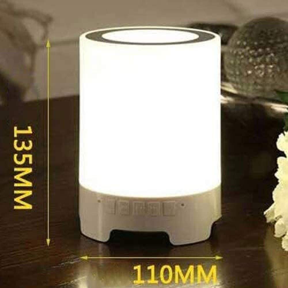 DieffematicTD Lampe De Bureau Lampe de Table Night Lights avec Le Son, Bureau LED Portable Lampe, Tactile Dimmer Table de Chevet Lampe, Eye-Soins Lampes de Table, lumière des Soins oculaires lumières
