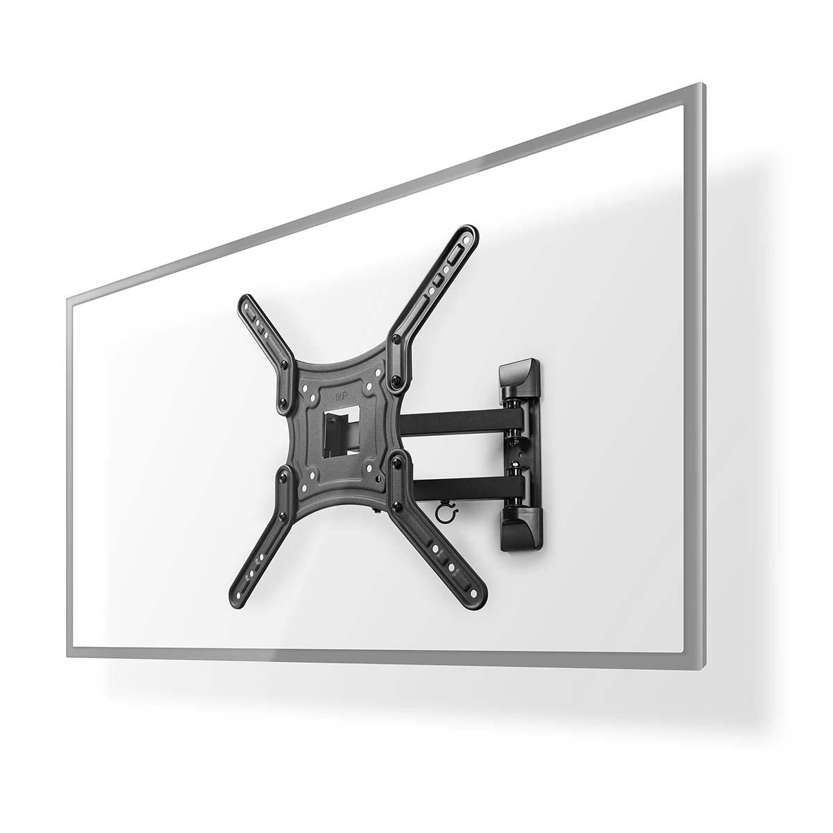 Vollbewegliche TV-Wandhalterung 23–55 Zoll, 30 kg, Neigen/Schwenken/Drehen, VESA 100x100 bis 400x400