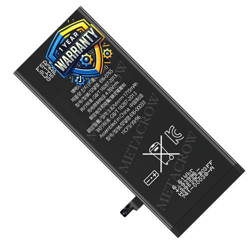 Image of Original Battery Compatible for iPhone 6s (A1633, A1688, A1691, A1700) - (1715mAh) - 1 Year Warranty