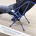 Oudort Silla Plegable Camping Ligera Aluminio de Ajuste de Altura con Bolsa...