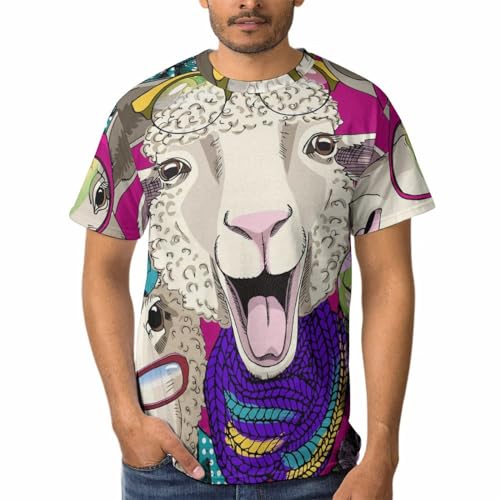 Tee Shirt Manches Courtes Homme Idéal pour l'Été et les Sorties Décontractées en Ville