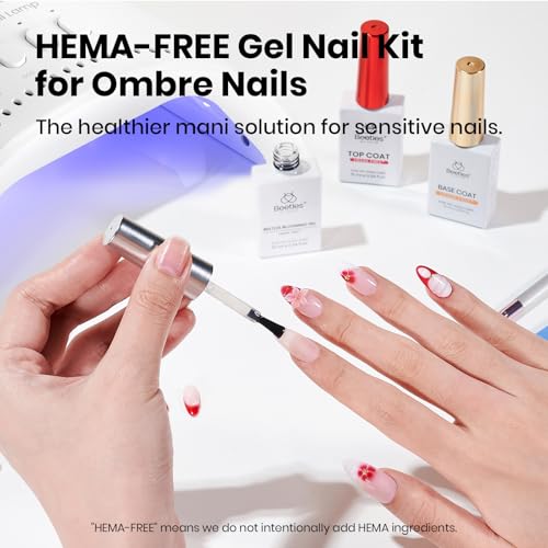 Image of Beetles HEMA Free Blooming Gel & Base Top Coat 3PCS 10ML