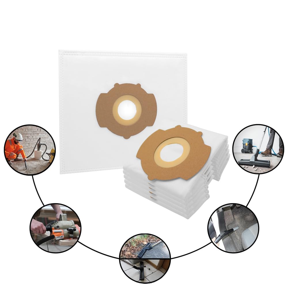 Compatibile Con Sacchetti Per Aspirapolvere Sacchetti Di Ricambio 10 Pezzi Bosch Powermax 1700