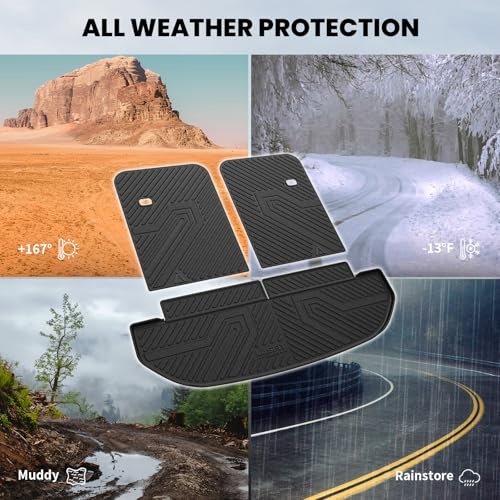 Image of LASFIT Cargo Mats for Kia Sorento 7-Seat 2020 2019 2018 2017 2016