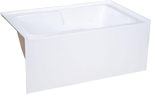 Vista 61 de Swiss Madison Well Made Forever SM-AB540MB Voltaire - Bañera de alcoba con faldón, 60 x 30 pulgadas, negro mate Mate negro