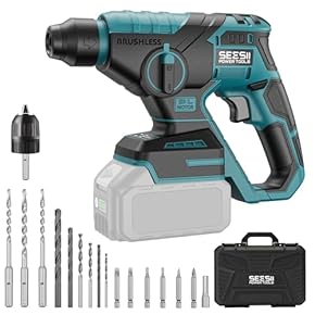 ハンマードリル 充電式 コードレス 家庭用 業務用 DIY 粉砕 回転 Amazon | Abeden 充電式ハンマードリル HY-4011 ブラシレス