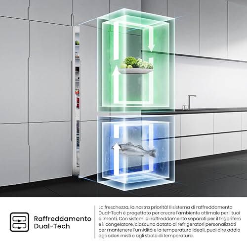 Hisense RIB312F4AWE frigorifero con congelatore Da incasso 246 L E Bianco - 4