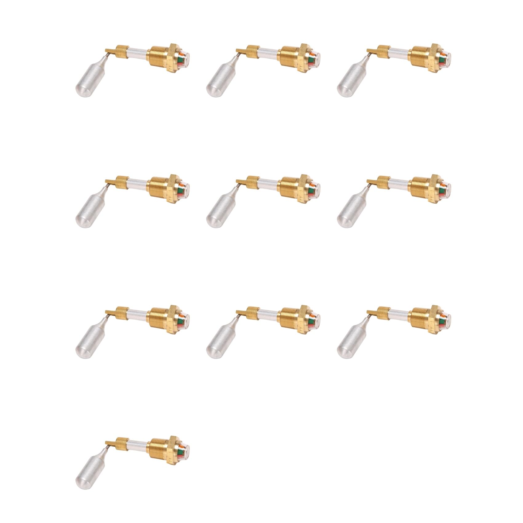 Jnchdghwa Silver 10X Oil Level Gauge Replacement Spare Parts For Ac Compressor 1616510800 1616-5108-00