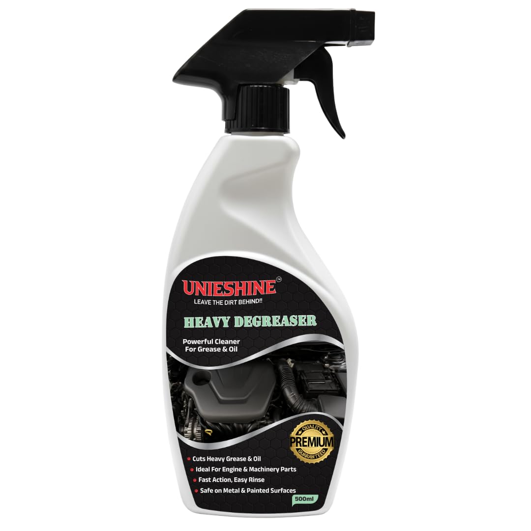 500ML Heavy Degreaser for Car Detailing | Multipurpose Cleaner for Engine Bay, Wheels, Tyres, Garage Tools & Surfaces | Powerful Oil, Grease & Grime Remover